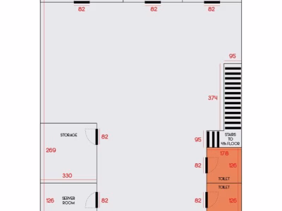 Tempat usaha area Jakarta Selatan siap huni lokasi raamai kuliner